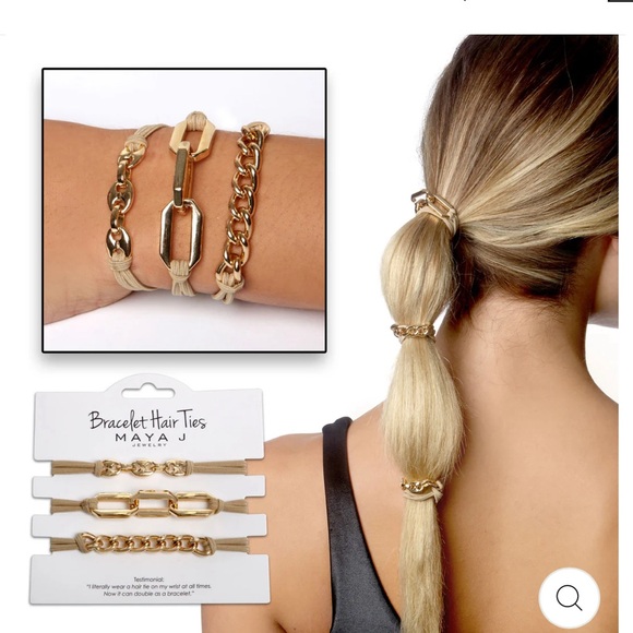 Maya J Bracelet Hair Ties - Picture 4 of 11